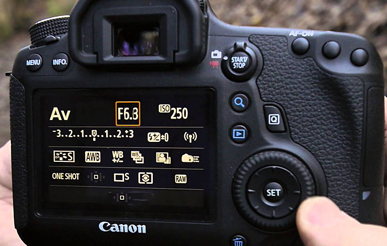 Canon 6D Kamera-Einstellungen
