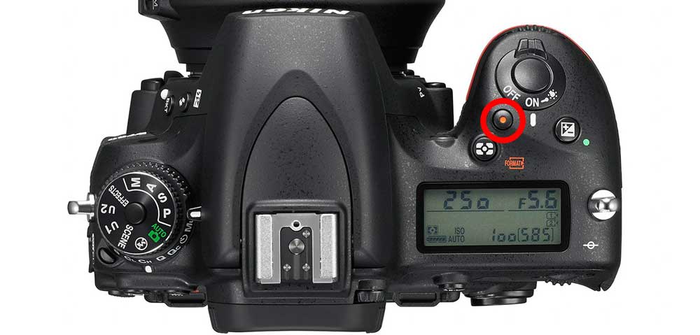 Nikon TIPP: 4. Verwendung der Video-Taste im Fotomodus bei Spiegelreflex-Kameras