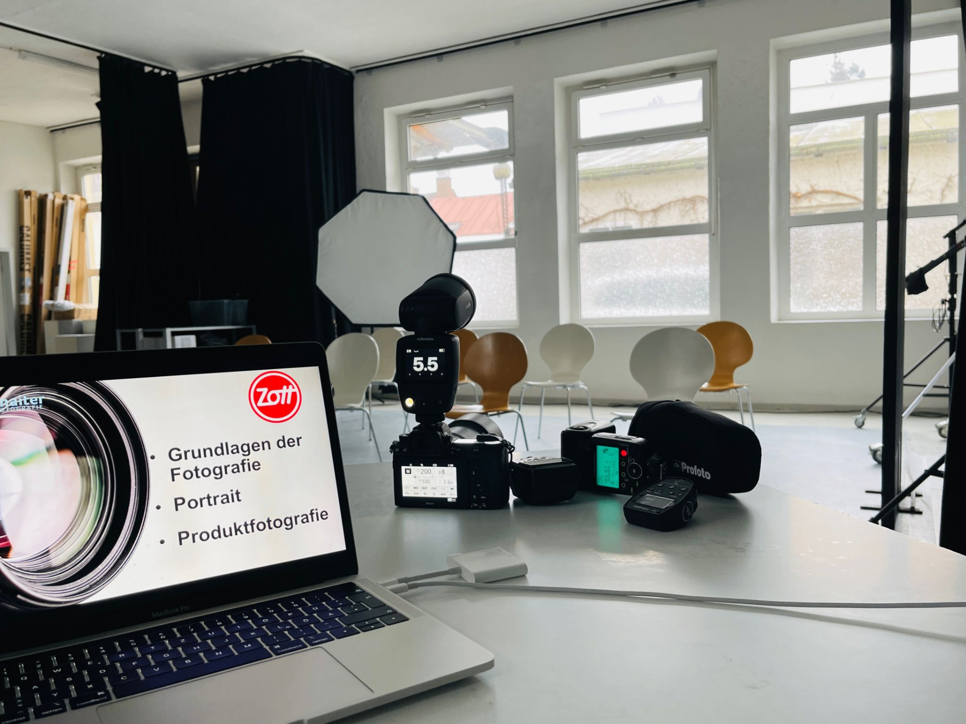 Fotografie-Schulung bei Zott